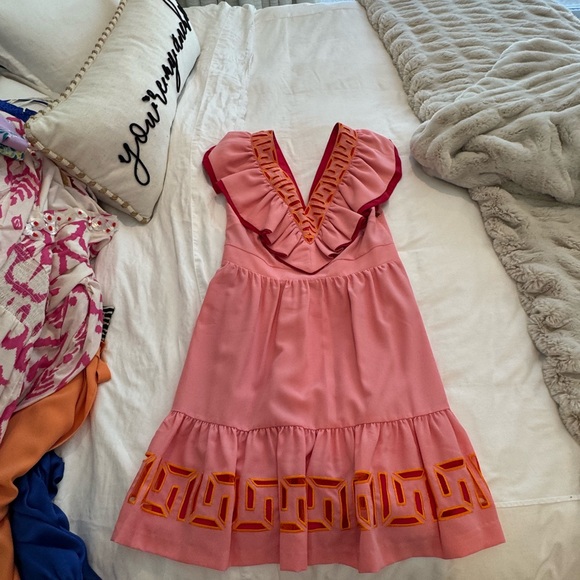 Pink Ruffled Dress - Picture 3 of 5